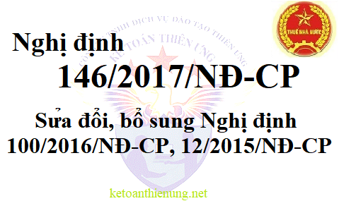 nghị định 146 sảu đổi bổ sung thuế gtgt, tndn