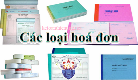 các loại hoá đơn hình thức hoá đơn