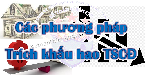 các phương pháp trích khấu hao tscđ các phương pháp trích khấu hao tscđ