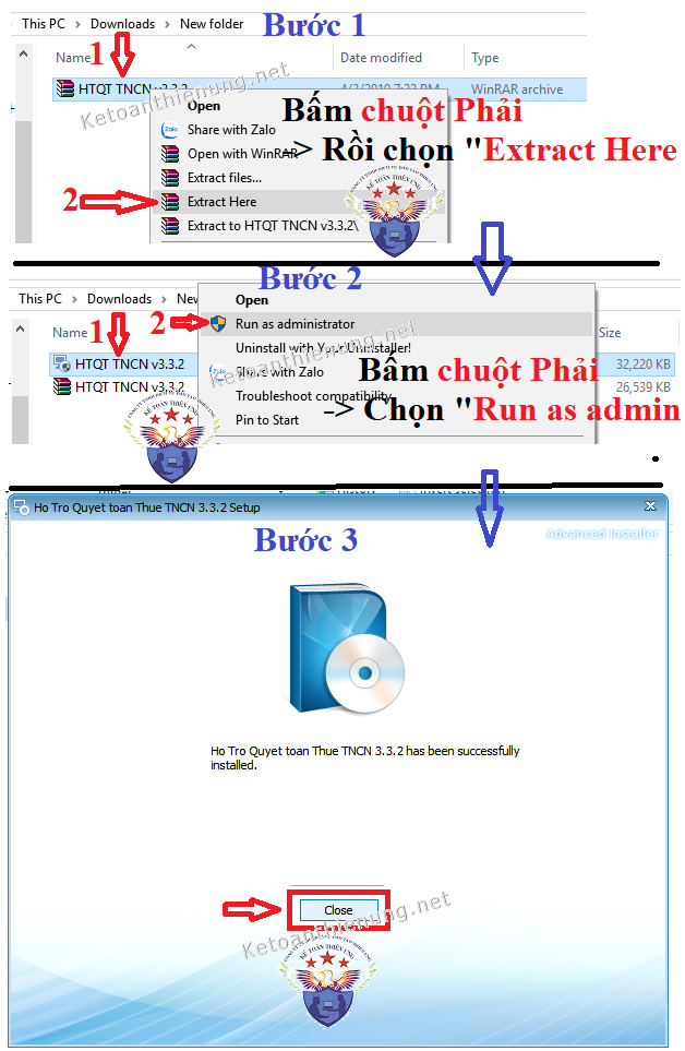 Cách cài đặt phần mềm qttncn 3.3.2 Cách cài đặt phần mềm qttncn 3.3.2