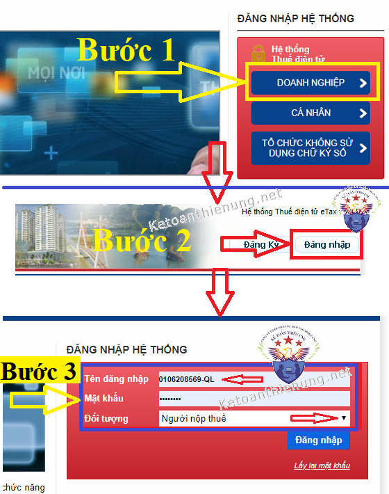 cách đăng ký nộp thuế điện tử