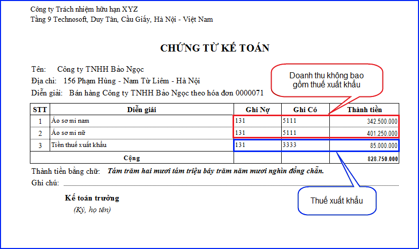 Cách hạch toán nghiệp vụ bán hàng xuất khẩu trên Misa 7