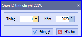 Cách hạch toán thanh lý nhượng bán CCDC trên Misa 2