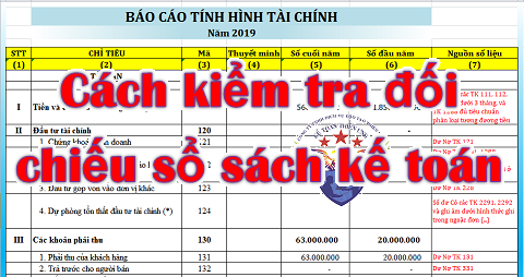 Cách kiểm tra đối chiếu sổ sách kế toán