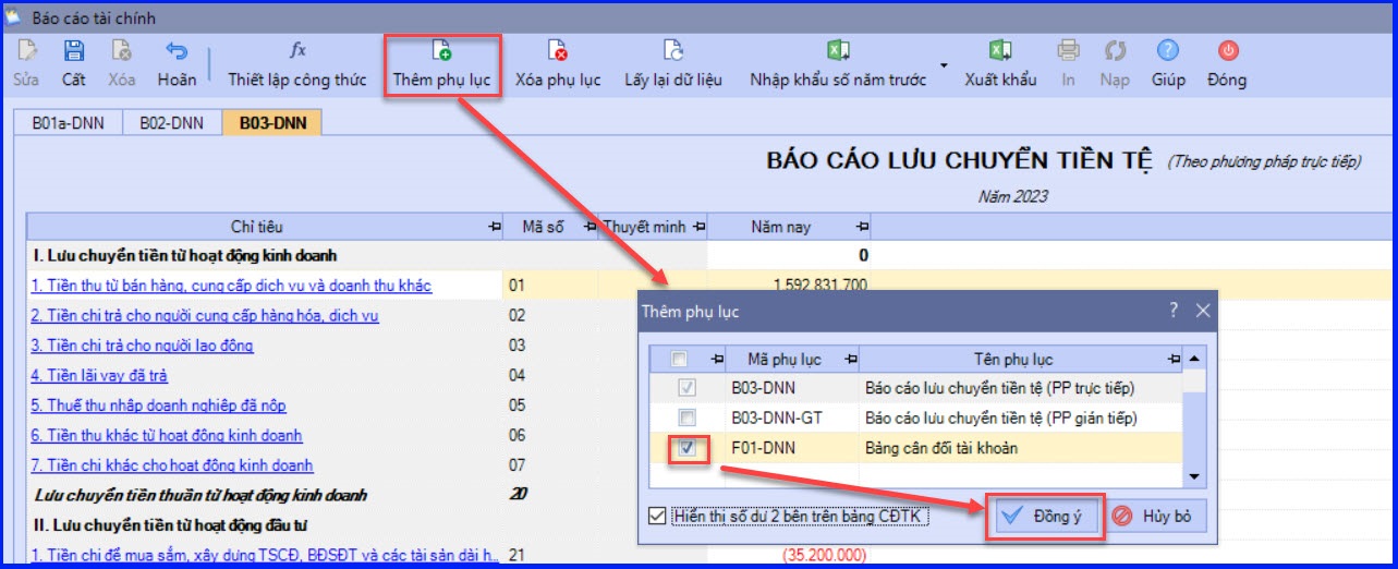 Cách lập báo cáo tài chính theo thông tư 133 trên Misa Cách lập báo cáo tài chính theo thông tư 133 trên Misa 11