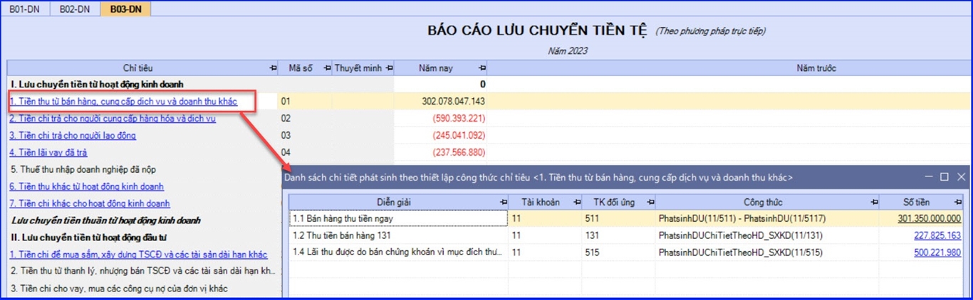 Cách lập báo cáo tài chính theo thông tư 200 trên Misa 7