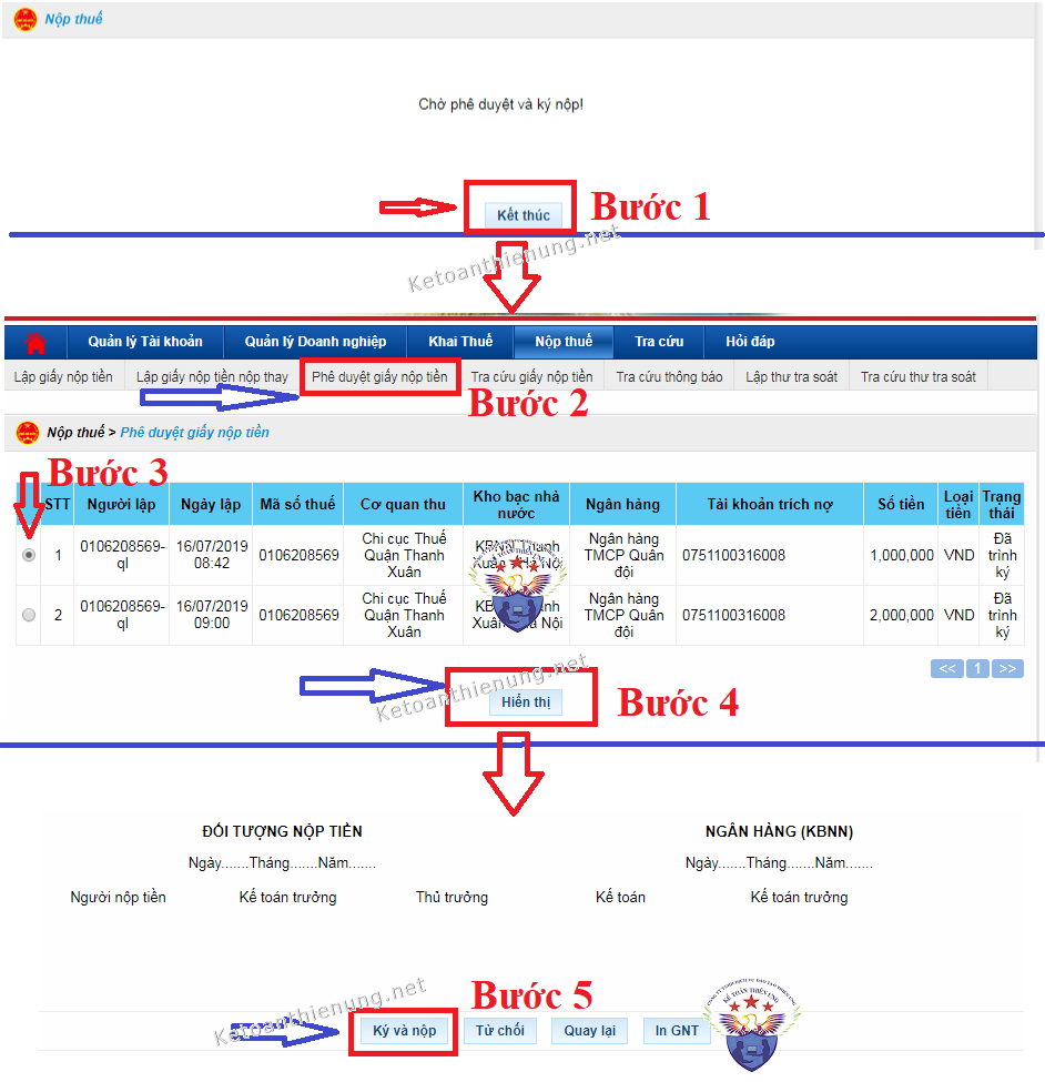 cách lập giấy nộp tiền thuế điện tử cách lập giấy nộp tiền thuế điện tử