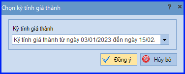 Cách tính giá thành đơn hàng trên Misa theo Thông tư 200 14
