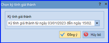 Cách tính giá thành đơn hàng trên Misa theo Thông tư 200 18