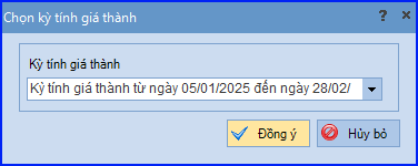 Cách tính giá thành theo hợp đồng trên Misa áp dụng Thông tư 133 17