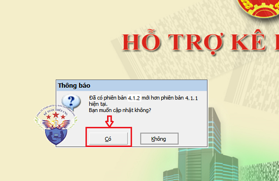 Cập nhật phần mềm HTKK 4.1.2