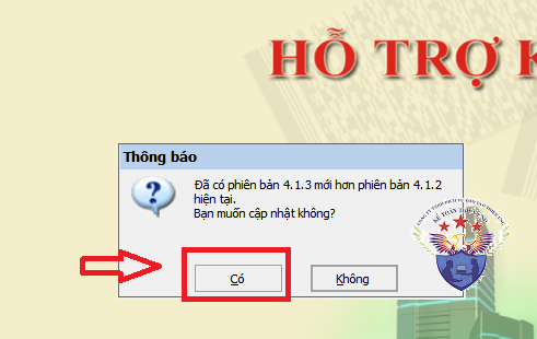 cập nhật phần mềm kê khai htkk 4.1.3