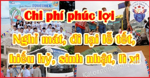 Chi phí phúc lợi nghỉ mát cho nhân viên