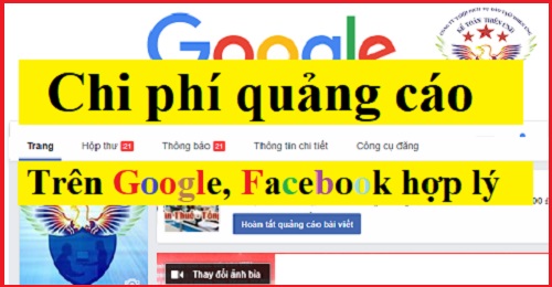 chi phí quảng cáo facebook google hợp lý