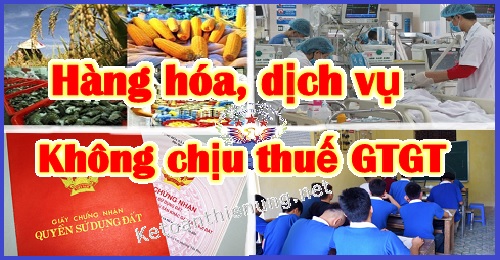 đối tượng không chịu thuế gtgt đối tượng không chịu thuế gtgt