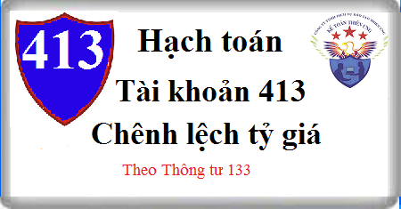 hạch toán chênh lệch tỷ giá tài khoản 413