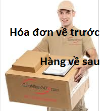 cách hạch toán hóa đơn về trước hàng về sau