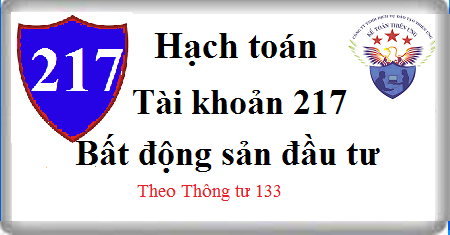hạch toán bất động sản đầu tư tài khoản 217