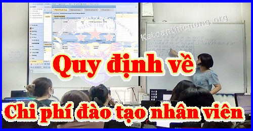 hạch toán chi phí đào tạo nhân viên