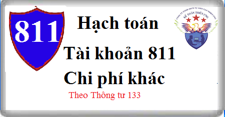 hạch toán chi phí khác tài khoản 811