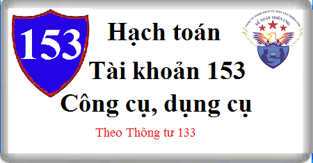 hạch toán công cụ dụng cụ theo thông tư 133