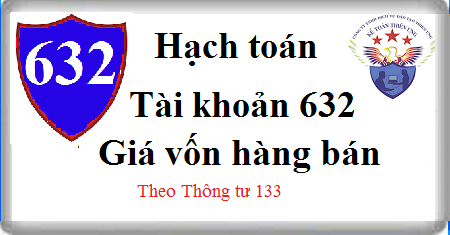 hạch toán giá vốn hàng bán tài khoản 632