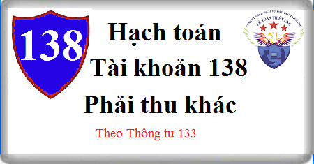 hạch toán phải thu khác tài khoản 138