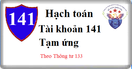 hạch toán tạm ứng tài khoản 141 theo tt 133