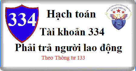 hạch toán phải trả người lao động tài khoản 334