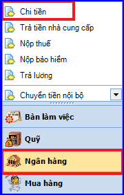 Hạch toán nộp tiền thuế TNDN tạm tính quý trên Misa 1