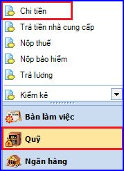 Hạch toán nộp tiền thuế TNDN tạm tính quý trên Misa 4