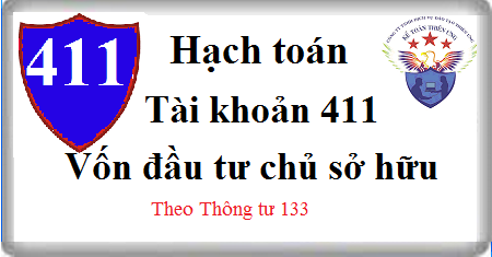 hạch toán vốn đầu tư chủ sở hữu tài khoản 411 hạch toán vốn đầu tư chủ sở hữu tài khoản 411