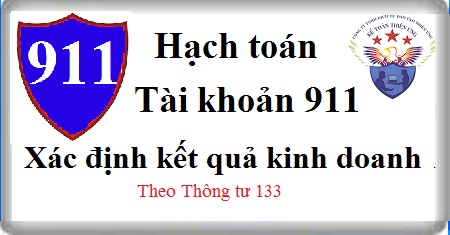 hạch toán xác định kết quả kinh doanh 911