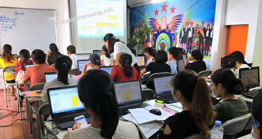 học kế toán thực hành ở hoàng mai hà nội
