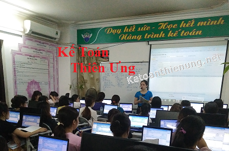 học kế toán thực hành tại long biên