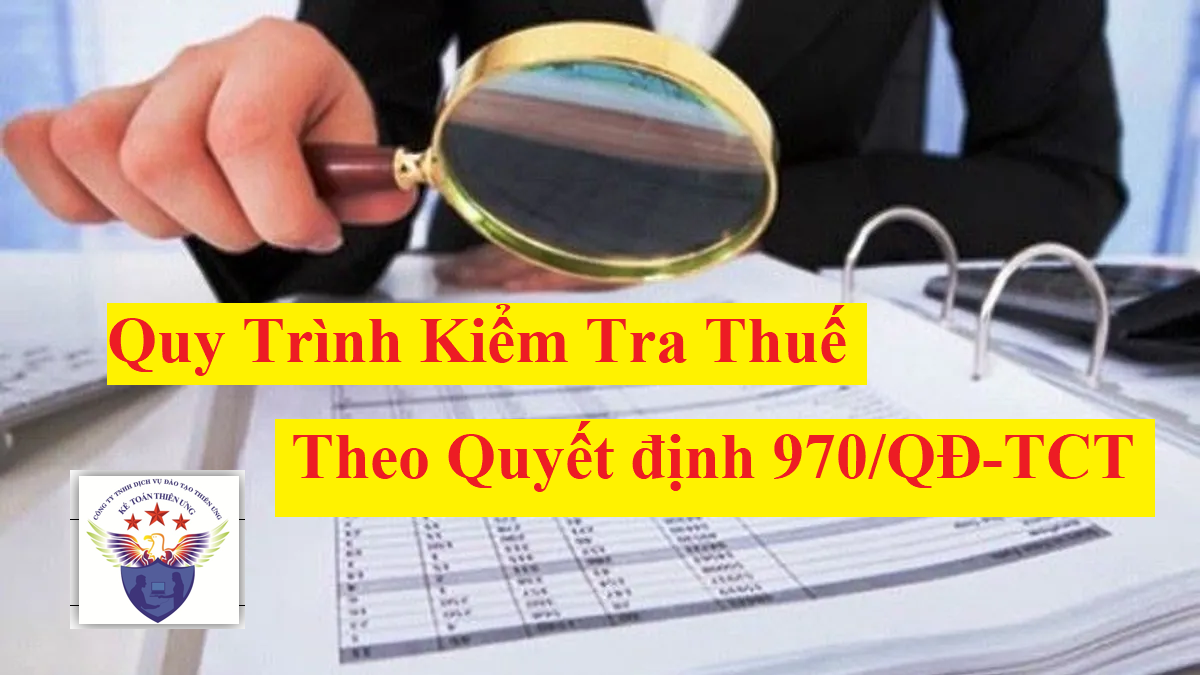 Quy trình kiểm tra thuế