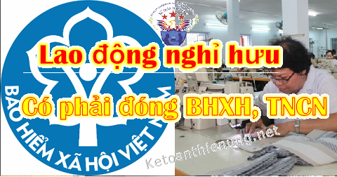 lao động nghỉ hưu có phải đóng BHXH