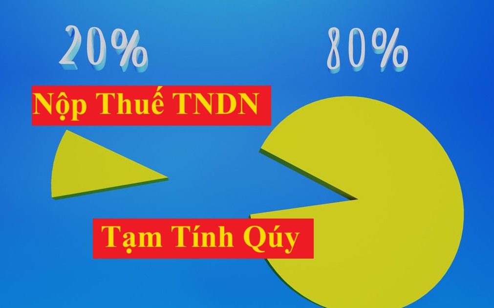 quy định về nộp thuế tndn tạm tinh