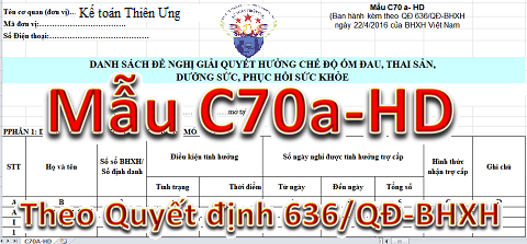 mẫu c70a-hd mới nhất theo qđ 636 mẫu c70a-hd mới nhất theo qđ 636