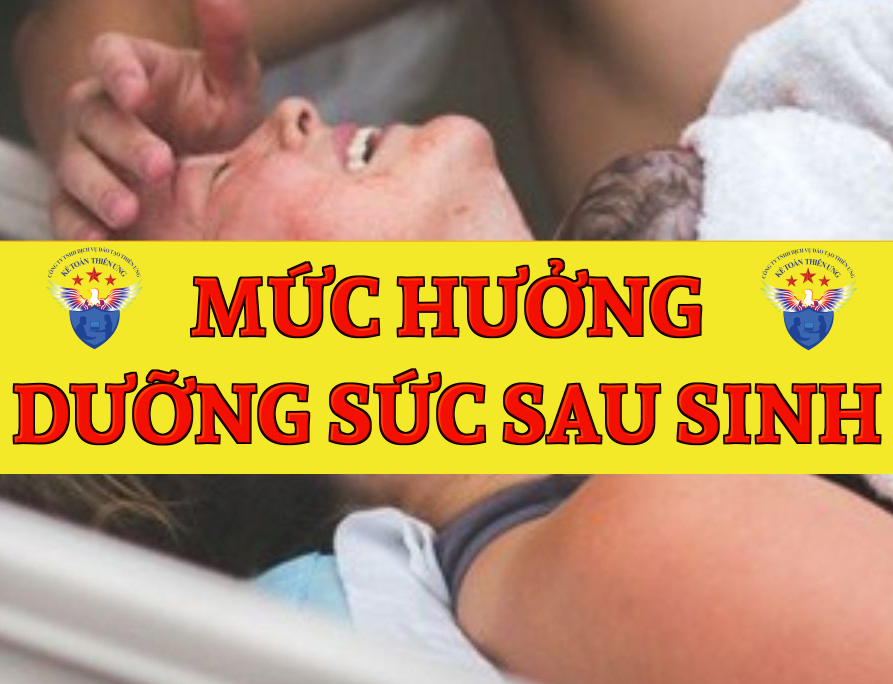 Mức hưởng dưỡng sức sau sinh để phục hồi sức khỏe