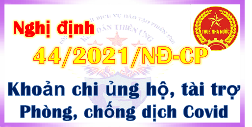 Nghị định 44 khoản chi hỗ trợ phòng chống dịch Covid Nghị định 44 khoản chi hỗ trợ phòng chống dịch Covid