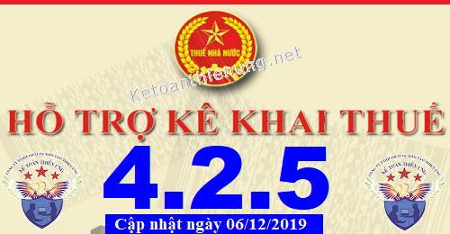 phần mềm hỗ trợ kê khai thuế HTKK 4.2.5