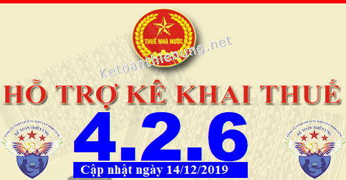 phần mềm hỗ trợ kê khai thuế HTKK 4.2.6