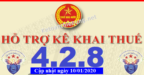 phần mềm hỗ trợ kê khai thuế HTKK 4.2.8