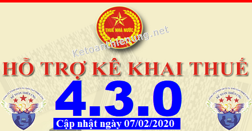 phần mềm hỗ trợ kê khai thuế HTKK 4.3.0