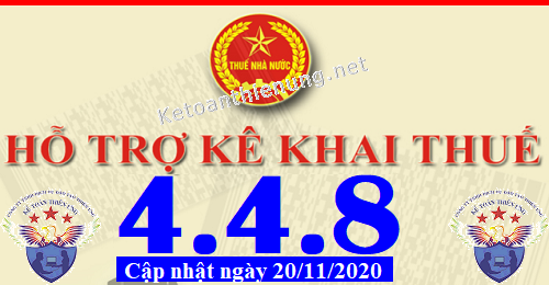 phần mềm hỗ trợ kê khai thuế HTKK 4.4.8