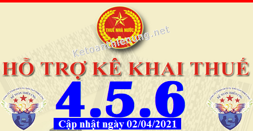 phần mềm hỗ trợ kê khai thuế HTKK 4.5.6