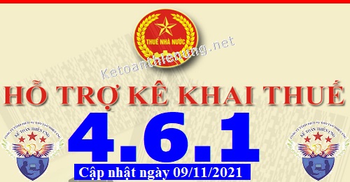 phần mềm hỗ trợ kê khai thuế HTKK 4.6.1