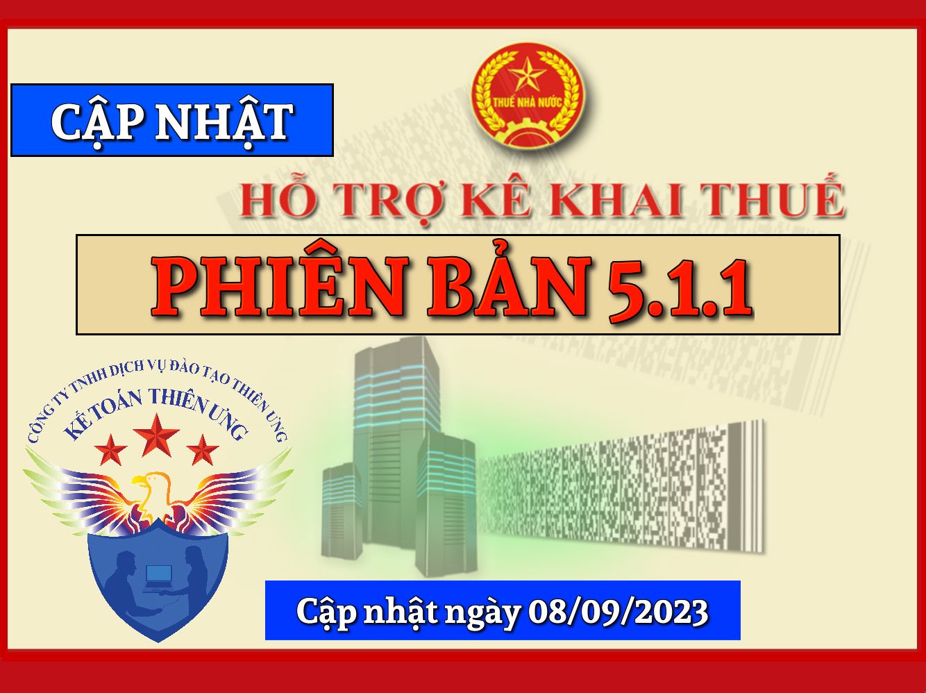 phần mềm hỗ trợ kê khai thuế HTKK 5.1.1