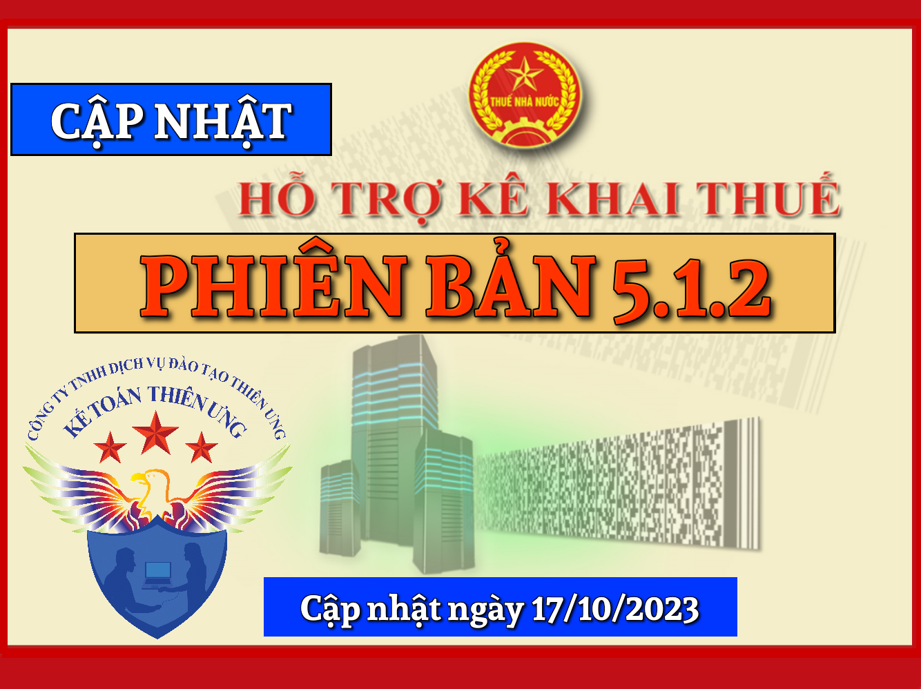 phần mềm hỗ trợ kê khai thuế HTKK 5.1.2